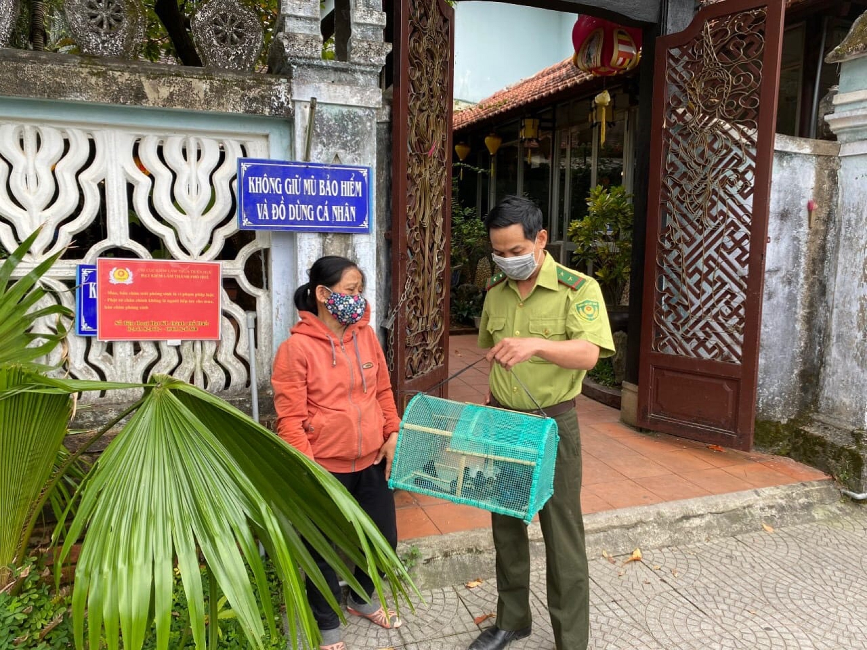 Thừa Thiên - Huế: Tăng cường công tác kiểm tra, xử lý việc mua bán chim phóng sinh